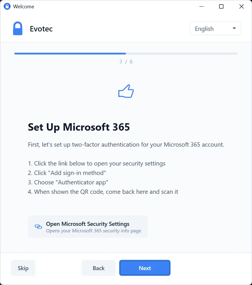 AuthIMO light theme - Account management with multiple OTP entries